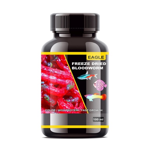 [8904406372001] Horizone Eagle Freeze Dried Blood Worms - 100 ml