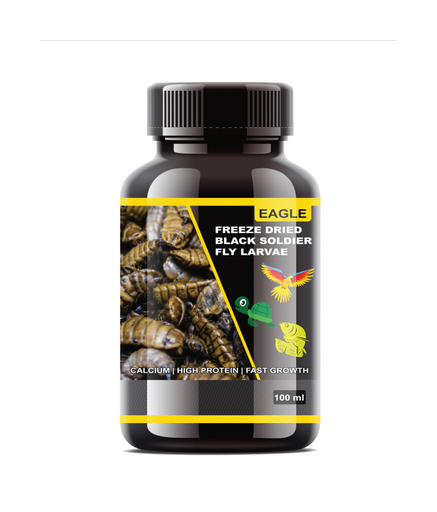 [8904406372025] Horizone Eagle Freeze Dried Black Soldier Fly Larvae - 100 ml