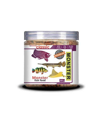 [8904406372858] Horizone Classic Monster Fish Food[Weight - 200g]