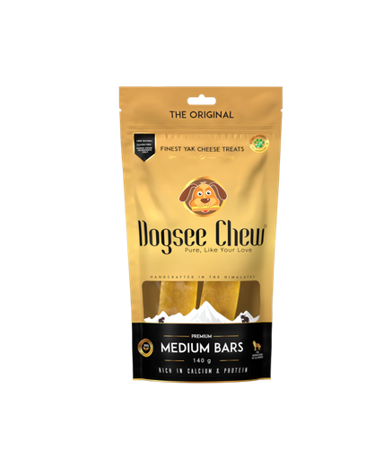 [8908006826162] Dogsee Medium Bars: Long-lasting Dental Chews for Medium Dogs 140g