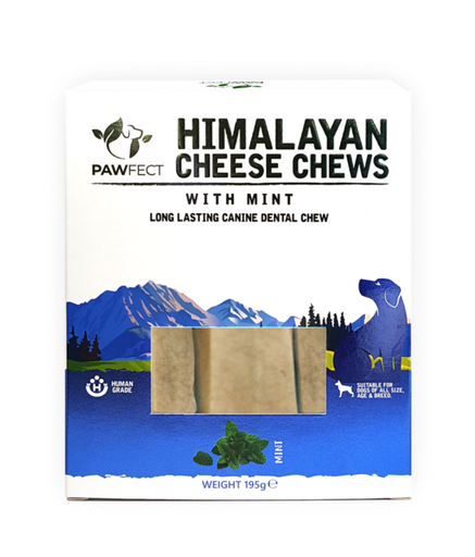 [8908012564935] Pawfect Himalayan Cheese Chew Bar with Mint 195g (3x 65g)