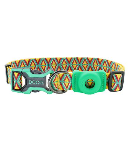 [ATC-23002-D16L] DOCO® AirTag D-ring Collar ATC-23002-D16L (2.5 x 45-68cm), Large [Size - L (2.5 x 45-68cm)]