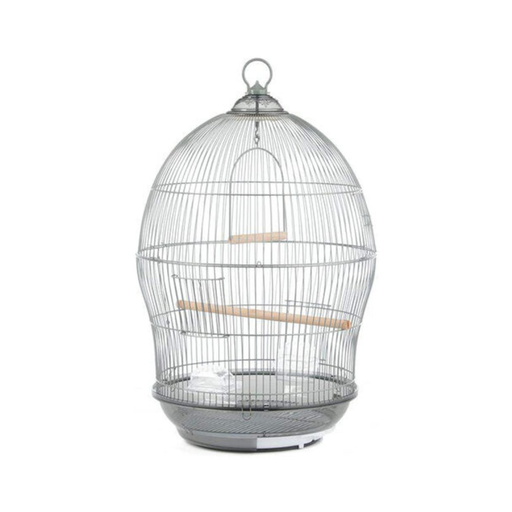 [BC-370] Dayang Bird Cage (370) - 48.5 x 48.5 x 76cm - 4 Pcs/Box[Color - Silver, Dimension - 48.5 x 48.5 x 76cm]