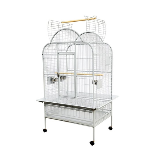 [BC-A09R-WHT] Dayang Bird Cage - A09 (Jumbo) - 115 x 92 x 164cm - White