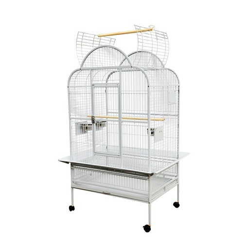 [BC-A09R-WHT] Dayang Bird Cage - A09 (Jumbo) - 115 x 92 x 164cm[Dimension - 115 x 92 x 164cm]-White