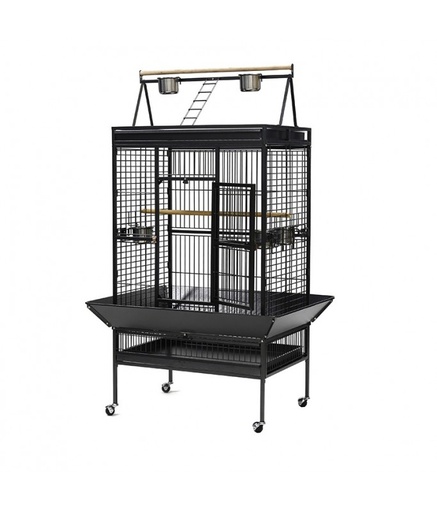 [BC-A19-BK] Dayang Bird Cage (A19) - 102.5 x 80 x 172cm - Black