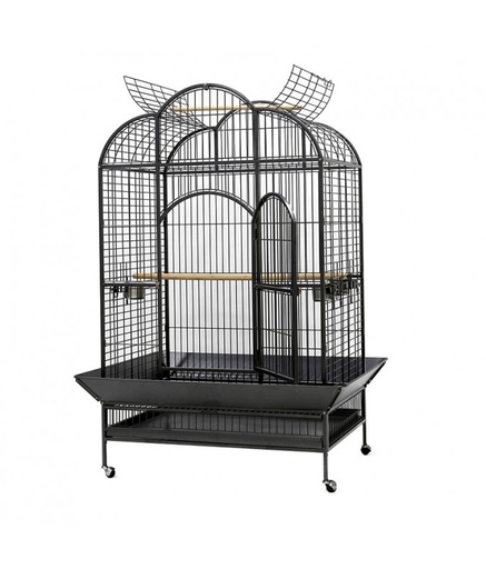 [BC-A24-BK] Dayang Bird Cage (A24) - 131.5 x 102 x 185cm - Black