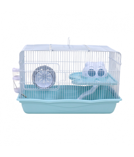 [BC-M0301] Dayang Hamster Cage(BC-M0301) 55x34x36cm, Assorted Colors (Only Sold By Box Of 6 Pcs)