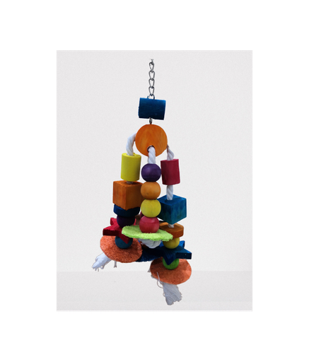 [BTLB0191] VanPet  Bird Toy Natural And Clean - 30x9 cm