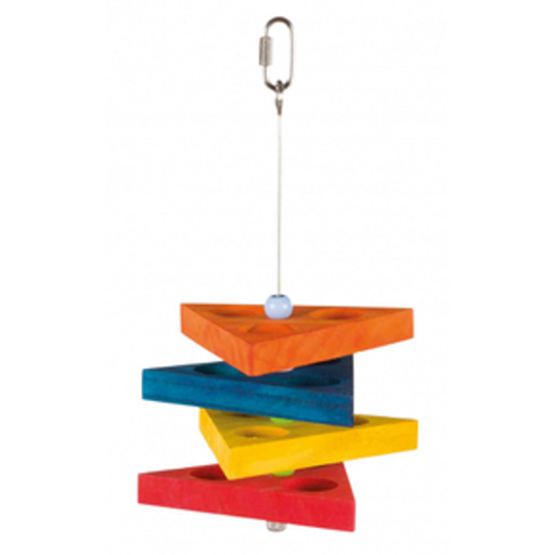 [BTLB03177] Pado Triangular Stacked Natural Toy - 26 x 13.5 cm