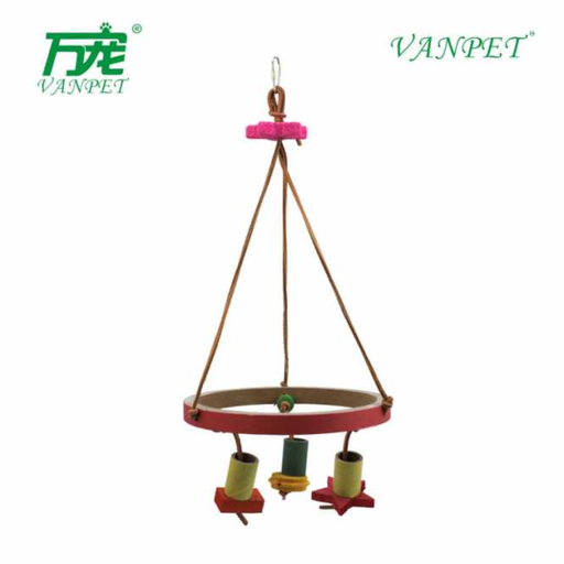 [BTLB03305] Vanpet Cercular Hanging Bird  Toy (BTLB03305) - 42x20 cm