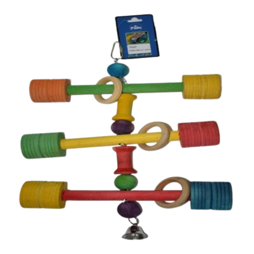 [BTLB0349] VanPet Bird Toy Natural And Clean - 38x24 cm