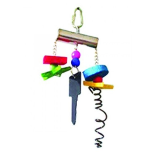 [BTLB0583] VanPet Bird Toy Natural And Clean - 18x6 cm