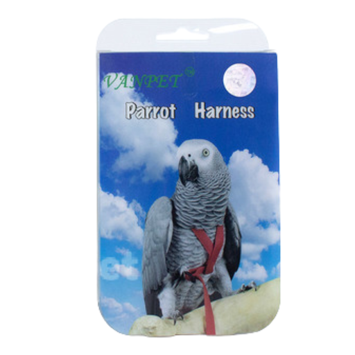 [BTLB0699-4M] VanPet Harness For Parrot-Medium (425-600G)