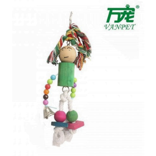 [BTLB431] VanPet Bird Toy Natural And Clean - 29x9 cm