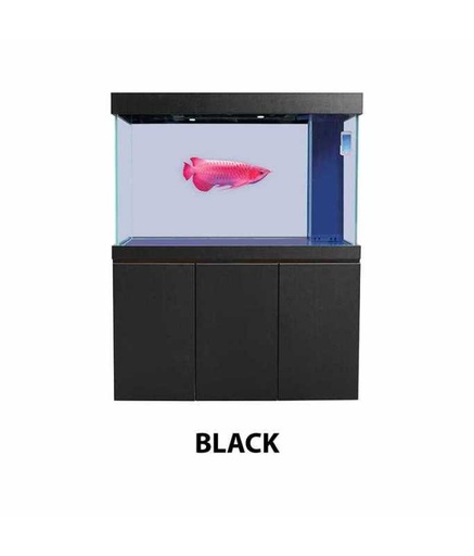 [BYEGM-1200-B] Boyu Luxury Aquarium EGM 1200 Series with Cabinet[Color - Black, Dimension - 1200LX400WX1530HMM]