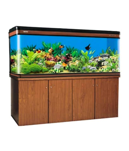 [BYLZ-2000-CHERRY] Boyu LZ-2000 Aquarium (2029L x 600W x 850H mm) with Cabinet (Cherry Color)[Dimension - 2029L x 600W x 850H mm]