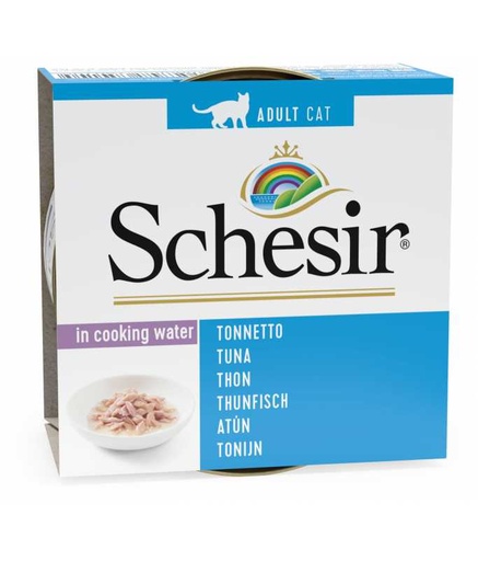 [C01064060] Schesir Cat Wet Food-Tuna Natural Style - Box Qty - 14 Pcs[Weight - 85g]