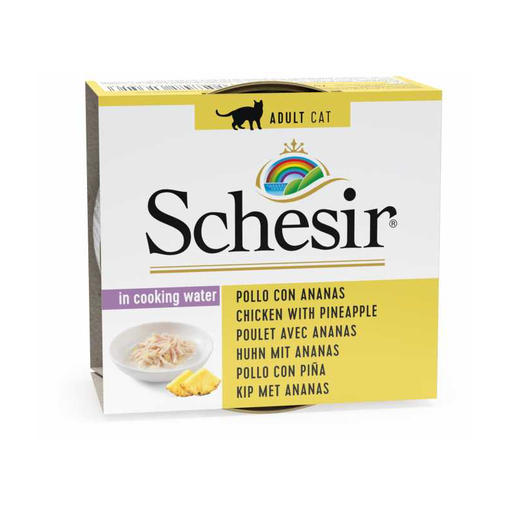[C01064351-DIS] Schesir Cat Wet Food (Can)-Chicken With Pineapple 75g (Min Order 75g - 14pcs)[Weight - 75g]