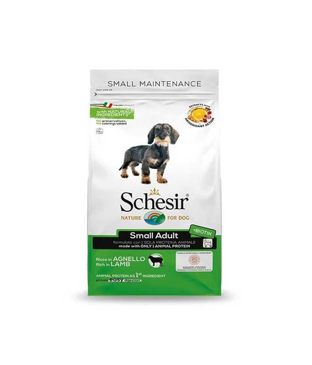 [C02044007] Schesir Dry food for small dogs - Small Adult Rich in Lamb 800 g