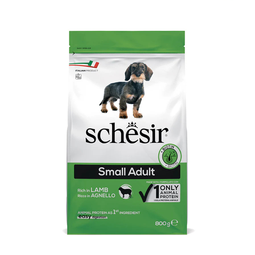 [C02044007-DIS] Schesir Dry food for small dogs - Small Adult Rich in Lamb 800 g