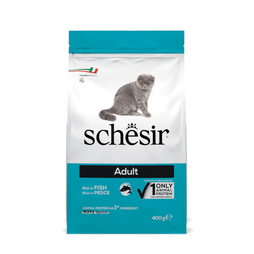 [C02044704] Schesir Cat Dry Food Maintenance with Fish-Adult[Weight - 400g]