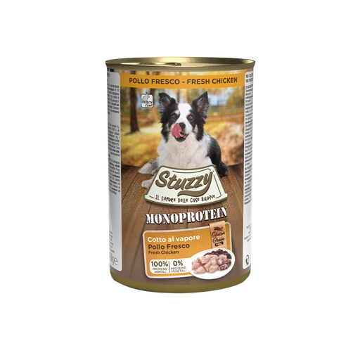 [C8001] Stuzzy Dog Can Monoprotein-Fresh Chicken 400g