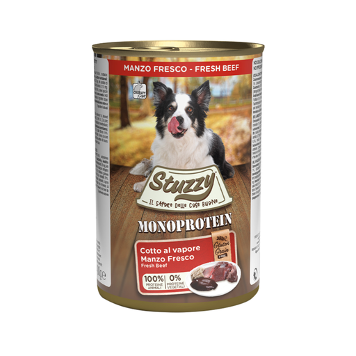 [C8003] Stuzzy Dog Can Monoprotein-Fresh Beef 400g