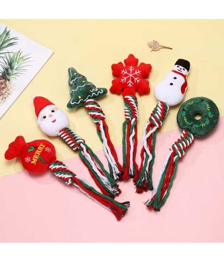 [CH-160172] Seasopet Christmas Soft Toys with Rope