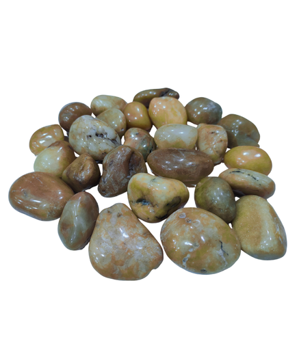 [CNSTN-YW-02] Aqualife 20-40mm Polished Yellow Pebble 10kg