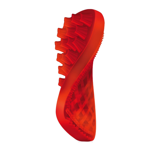 [D200220] Pet+Me Firm Silicone Brush for Longhair Dog(Red)