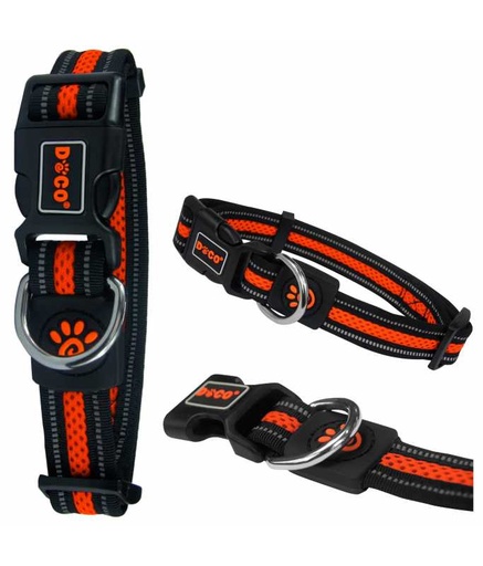 [DCA002-S8M] DOCO® Athletica Air Collar (DCA002)[Size - M, Color - Safety Orange]