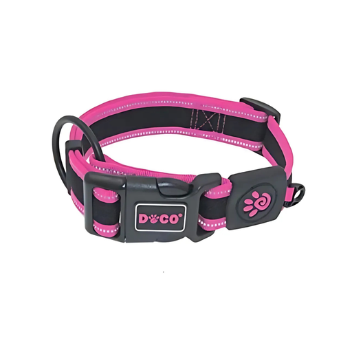 [DCA007-18L] Doco Athletica Low Strain Mesh Collar Reflective(DCA007)[Color - Pink, Size - L]