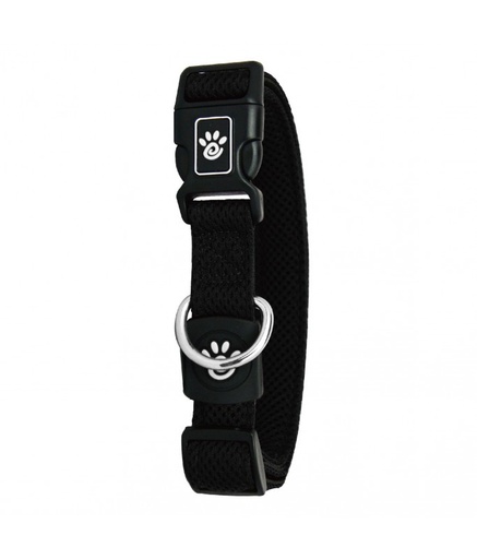 [DCA102-01L] Doco Puffy Mesh Collar (DCA102)[Color - Black, Size - L]