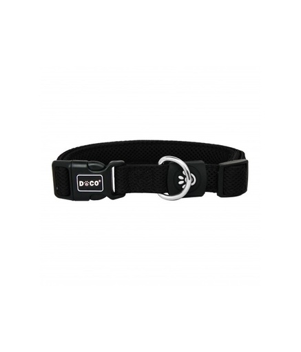 [DCA102-01S] Doco Puffy Mesh Collar (DCA102)[Color - Black, Size - S]