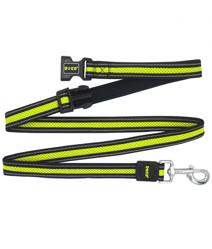 [DCA1372-S7SM/L] DOCO® Athletica Easy-Snap Air Leash 6ft (DCA1372)[Size - M/L, Color - Safety Lime]