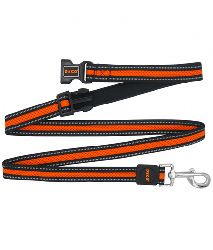 [DCA1372-S8S] DOCO® Athletica Easy-Snap Air Leash 6ft (DCA1372)[Size - S, Color - Safety Orange]