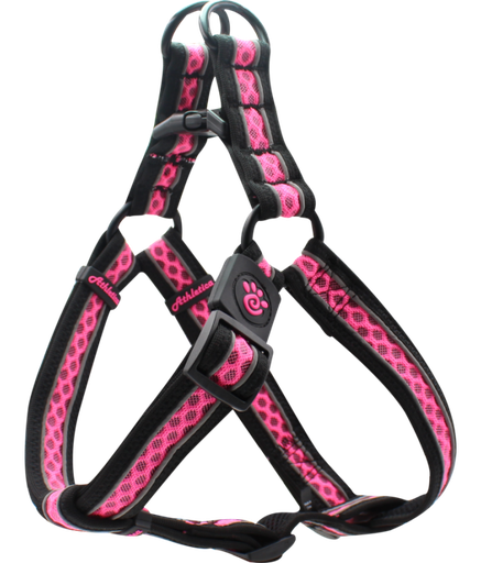 [DCA232-04L-DIS] DOCO® Lunar Mesh Step in Harness (DCA232)[Color - Pink, Size - L]