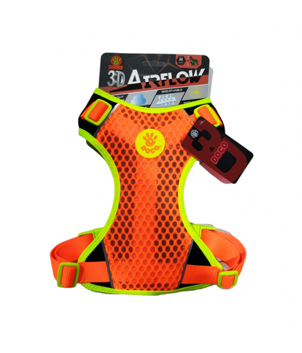 [DCA313-S8M] DOCO® Super Comfortable 3D Foam Harness (DCA313)[Size - M, Color - Safety Orange]