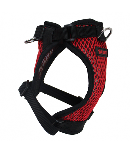 [DCA318-03S] DOCO® Front Range Diamante Mesh  X- LITE Dog Harness (DCA318)[Color - Maroon, Size - S]