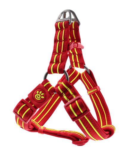 [DCA393-03M] DOCO® Solar Mesh Step in Dog Harness (DCA393)[Color - Maroon, Size - M]