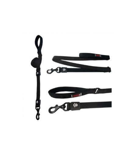 [DCB1148-01L] DOCO Shock Absorbing BUNGEE Leash - 4ft 2.5 x 120cm[Color - Black, Size - L]