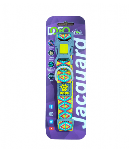 [DCJ002-D16M] DOCO® Stitched- Weaved Dog Collar (DCJ002)[Size - M, Color - D16]