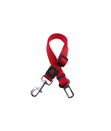 [DCS1928-03L] Doco 28 & Signature Dog Car Safety Belt (2.5 x 70 cm) - Size-L [Color - Maroon]