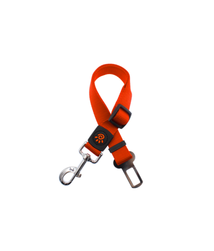 [DCS1928B-S8L] Doco 28 & Signature Dog Car Safety Belt (2.5 x 70 cm) - Size-L [Color - Safety Orange]