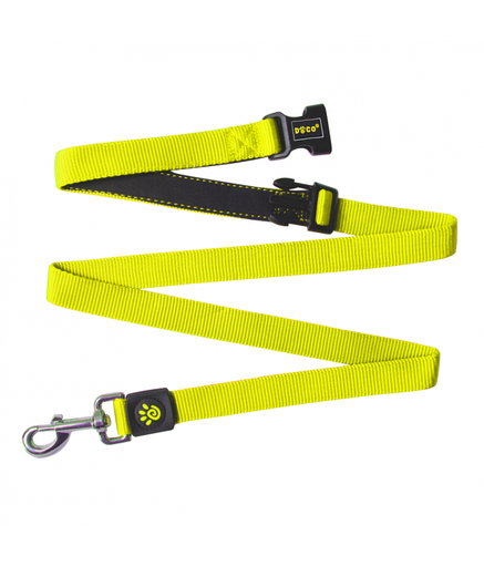 [DCS2072-S7SM] DOCO® Easy-Snap -HANDS FREE Leash 6ft (DCS2072)[Size - M, Color - Safety Lime]