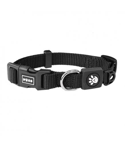 [DCSN002-01L] DOCO Signature Nylon Collar (DCSN002)[Color - Black, Size - L]