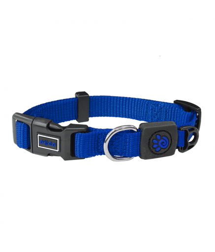 [DCSN002-02L] DOCO Signature Nylon Collar (DCSN002)[Color - Blue, Size - L]