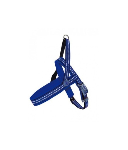 [DCV201-15L] Doco Vario Neoprene Harness Reflective (DCV201)[Color - Blue, Size - L]