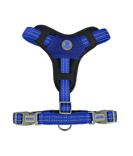 [DCV206-15M] DOCO® VARIO Chest Plate Harness w/Neoprene (DCV206)[Color - Blue, Size - M]